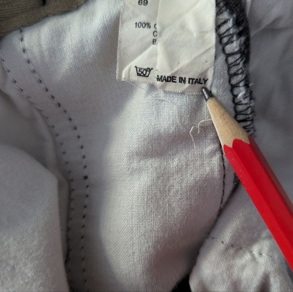 Marlboro Classic Men's Gray 100% Brush Cotton Moleskin Straight Fit Jeans. Italy - Picture 16 of 16